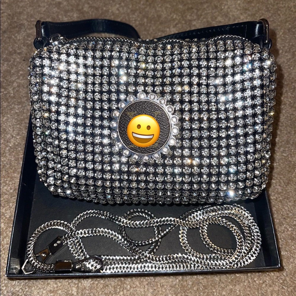 COPY - Upcycled Bling bag! El vee upcycled on Montana west bag. Blinged out